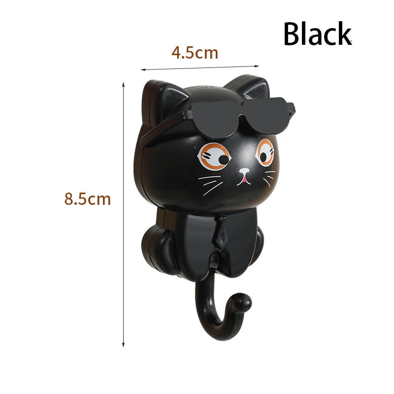 Adhesive Cat Key Holder