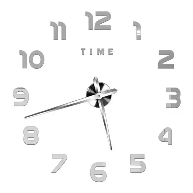 Wall Clock 2D DIY Quartz Clock