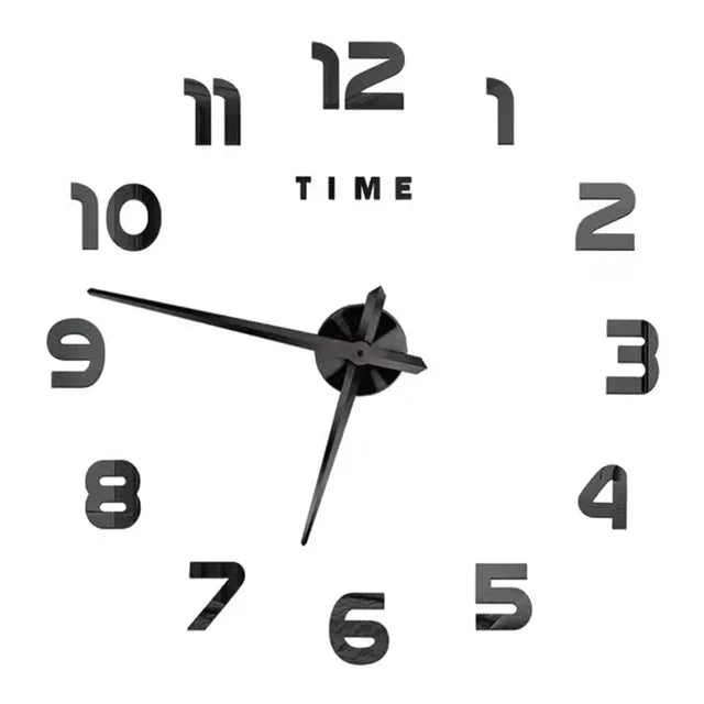 Wall Clock 2D DIY Quartz Clock
