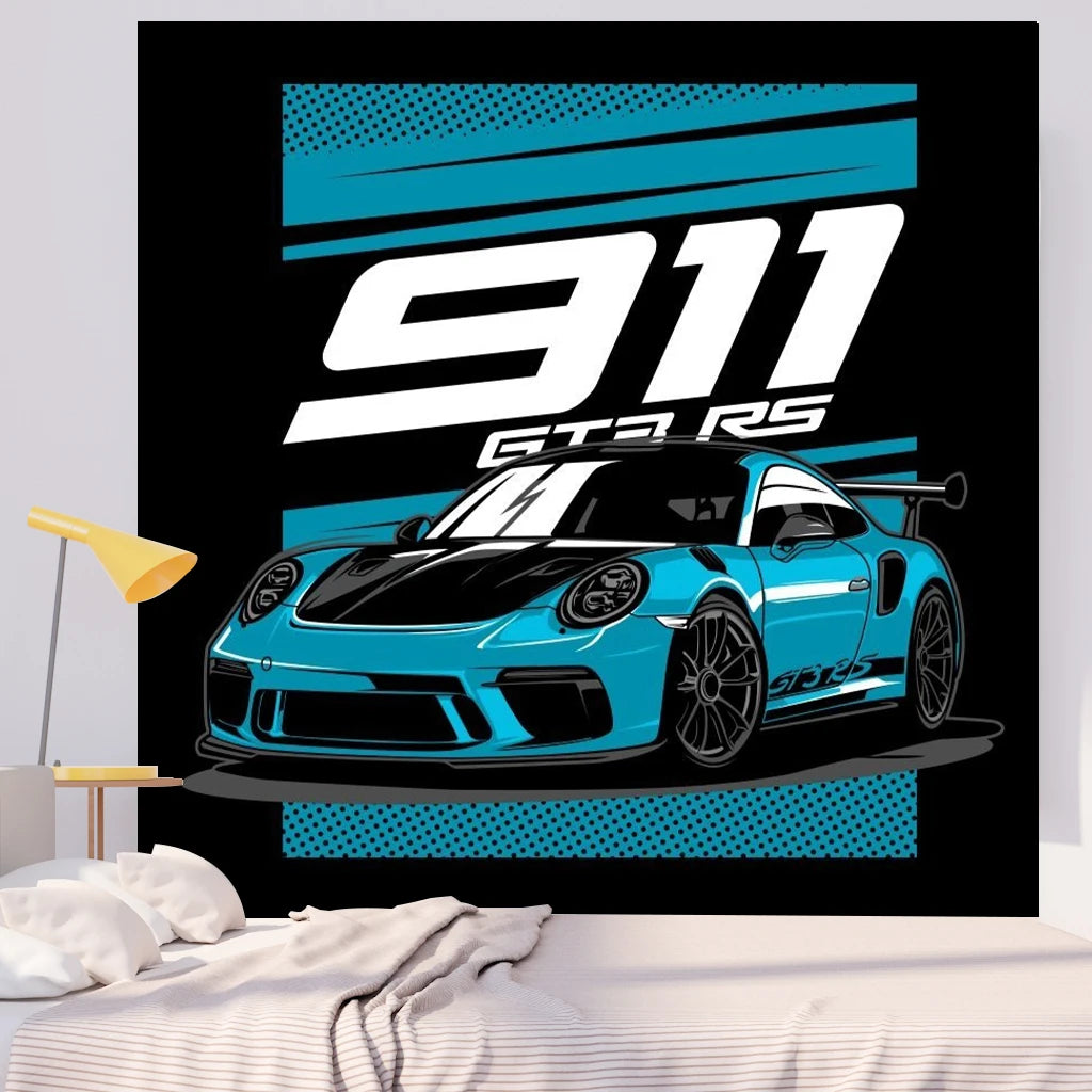 Jdm Car Tapestry