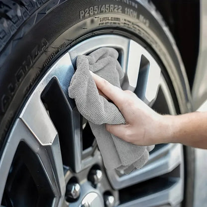 4Piece Microfiber Cleaning Cloth Absorbent Towel