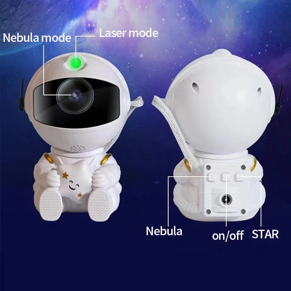 Astronaut Starry Sky Projection Light Night