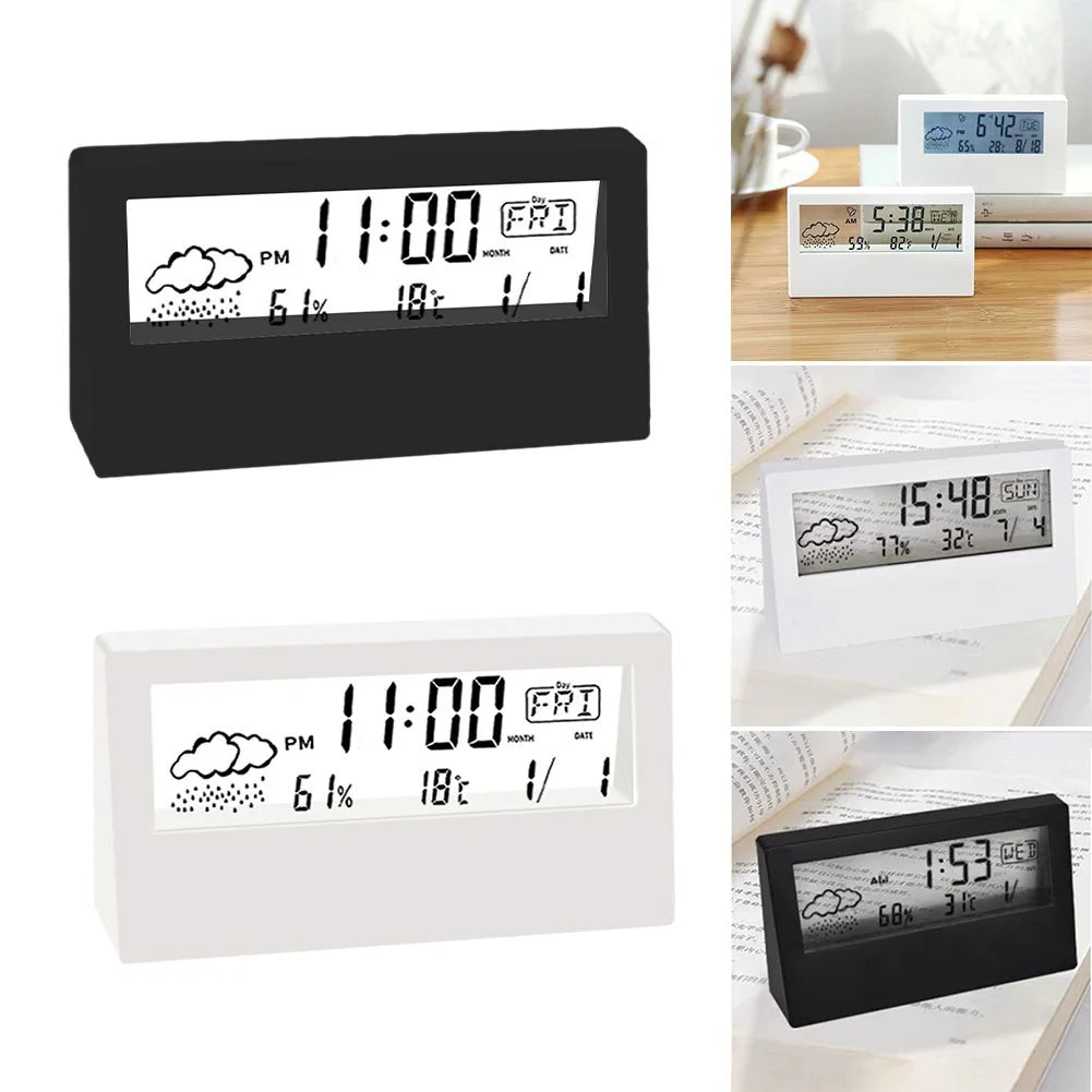 Creative Weather Display Electronic Alarm Clock