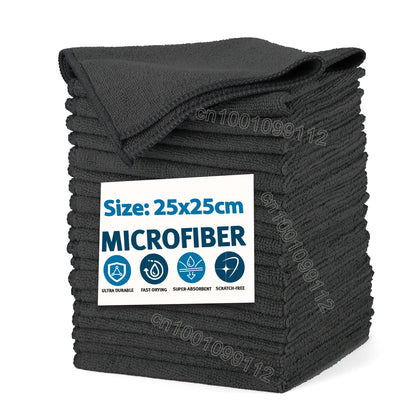 4Piece Microfiber Cleaning Cloth Absorbent Towel