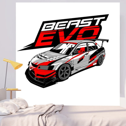 Jdm Car Tapestry