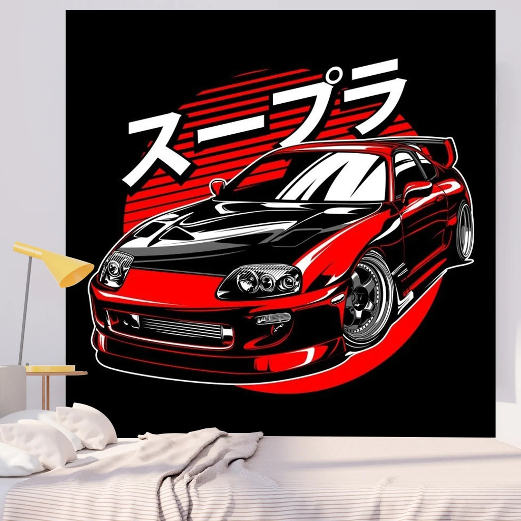 Jdm Car Tapestry