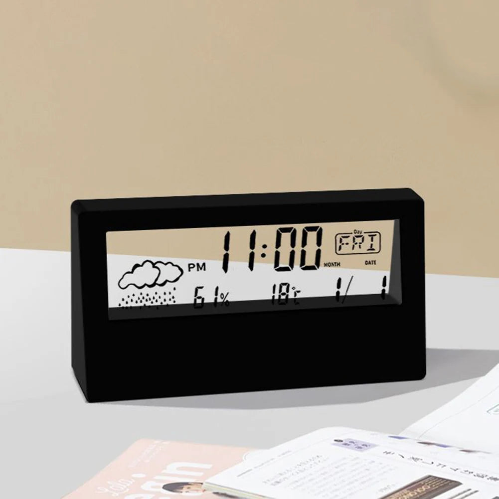 Creative Weather Display Electronic Alarm Clock