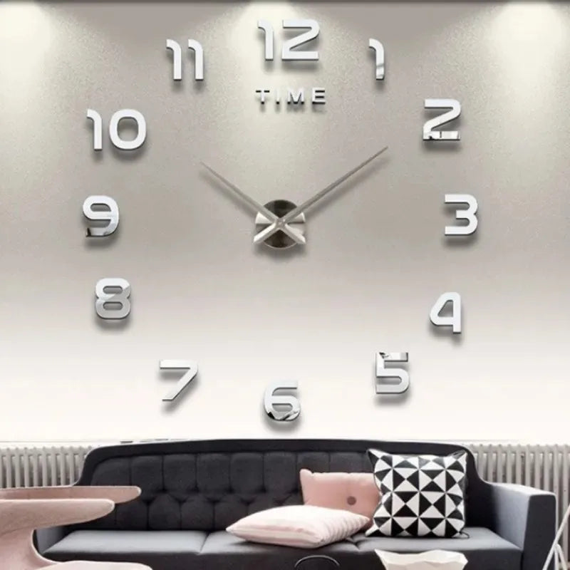 Wall Clock 2D DIY Quartz Clock