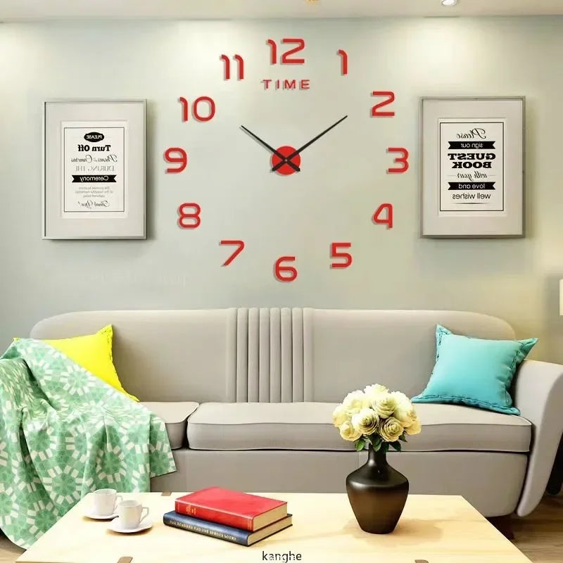 Wall Clock 2D DIY Quartz Clock