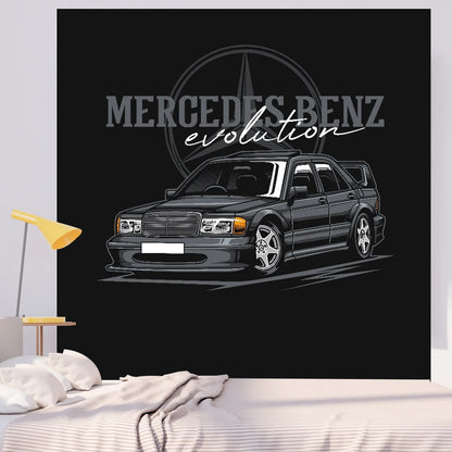 Jdm Racing Tapestry