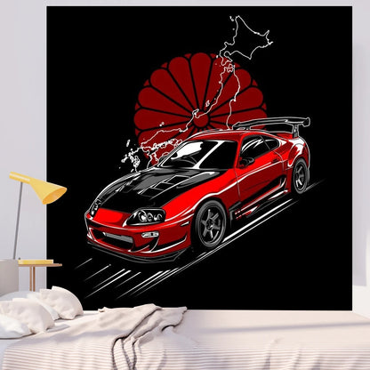 Jdm Car Tapestry