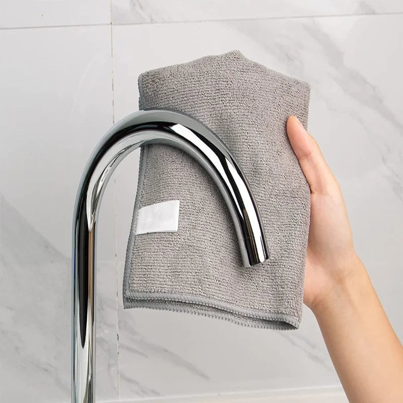 4Piece Microfiber Cleaning Cloth Absorbent Towel