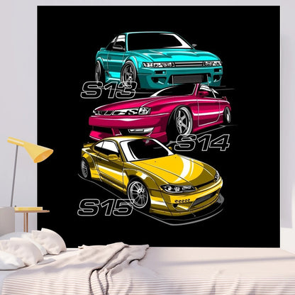 Jdm Car Tapestry