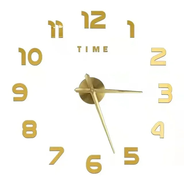 Wall Clock 2D DIY Quartz Clock