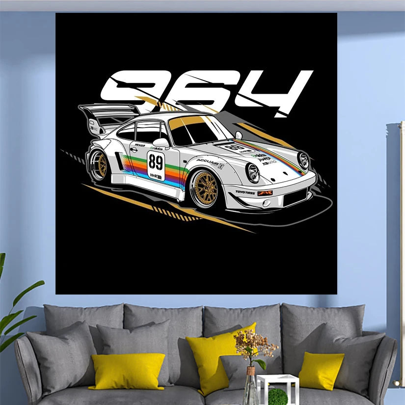 Jdm Car Tapestry