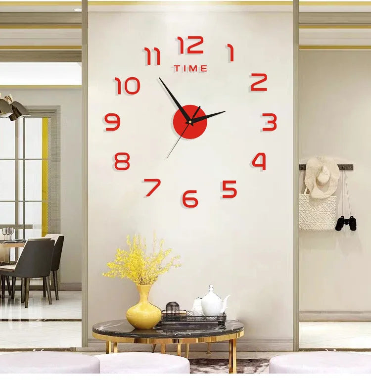 Wall Clock 2D DIY Quartz Clock