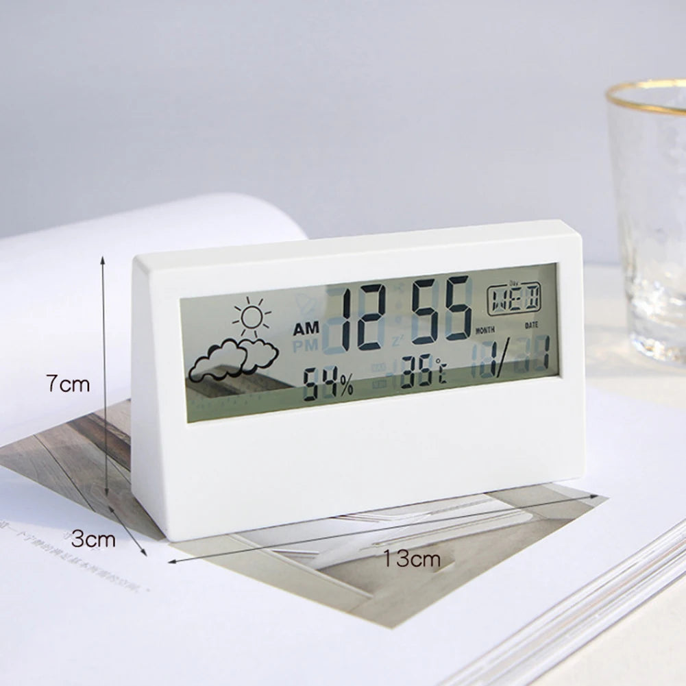 Creative Weather Display Electronic Alarm Clock